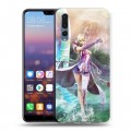 Дизайнерский силиконовый с усиленными углами чехол для Huawei P20 Pro Aion