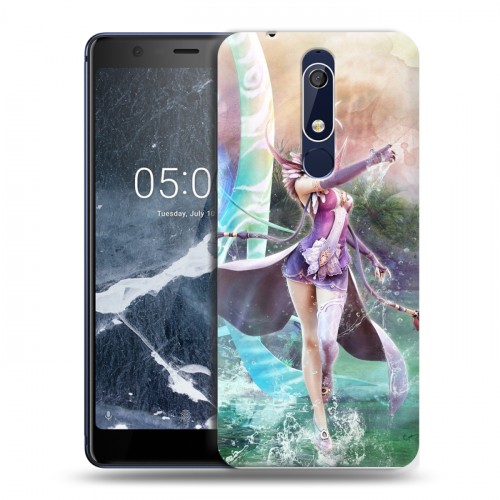 Дизайнерский пластиковый чехол для Nokia 5.1 Aion