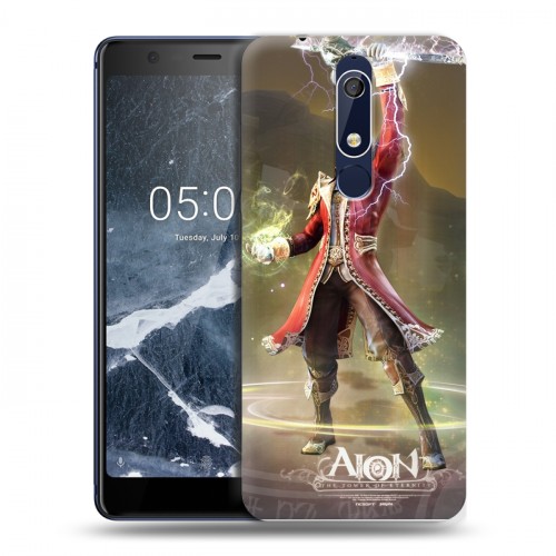 Дизайнерский пластиковый чехол для Nokia 5.1 Aion