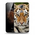Дизайнерский силиконовый чехол для Huawei G8 Тигры