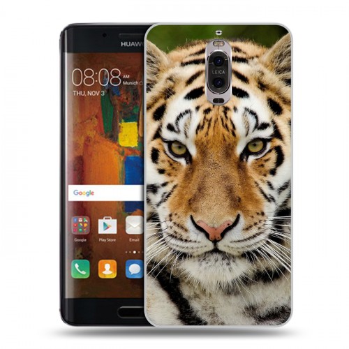 Дизайнерский пластиковый чехол для Huawei Mate 9 Pro Тигры