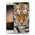 Дизайнерский силиконовый чехол для Huawei Honor 6 Plus Тигры