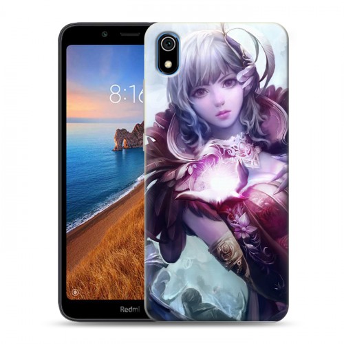 Дизайнерский силиконовый чехол для Xiaomi RedMi 7A Aion