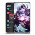 Дизайнерский пластиковый чехол для Nokia X Aion