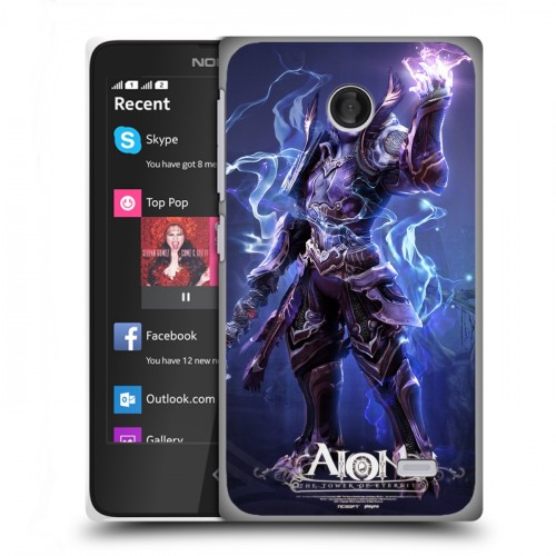 Дизайнерский пластиковый чехол для Nokia X Aion