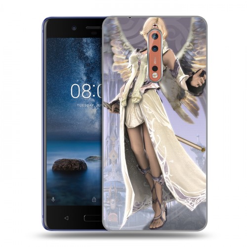 Дизайнерский пластиковый чехол для Nokia 8 Aion