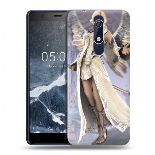 Дизайнерский пластиковый чехол для Nokia 5.1 Aion