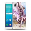 Дизайнерский пластиковый чехол для Huawei ShotX Aion