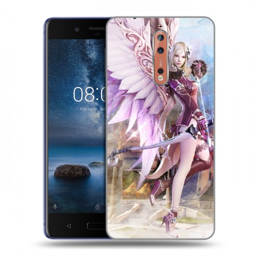 Дизайнерский пластиковый чехол для Nokia 8 Aion