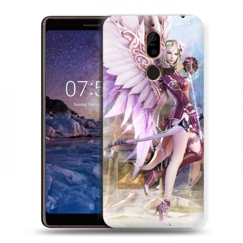 Дизайнерский пластиковый чехол для Nokia 7 Plus Aion