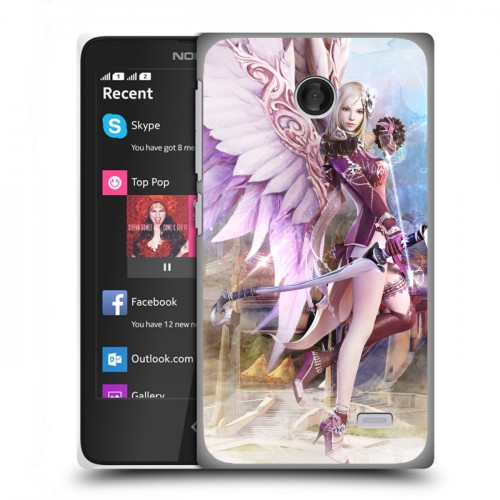 Дизайнерский пластиковый чехол для Nokia X Aion