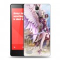 Дизайнерский силиконовый чехол для Xiaomi RedMi Note Aion