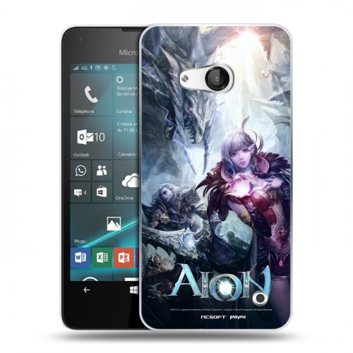 Дизайнерский пластиковый чехол для Microsoft Lumia 550 Aion