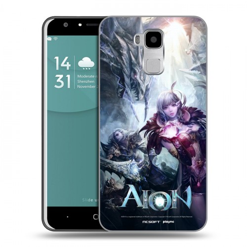 Дизайнерский пластиковый чехол для Doogee Y6 Aion