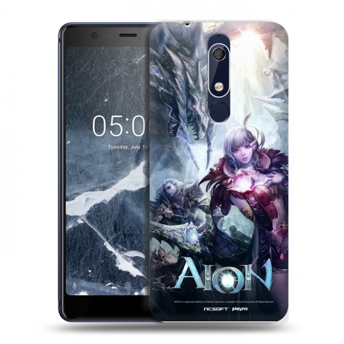 Дизайнерский пластиковый чехол для Nokia 5.1 Aion