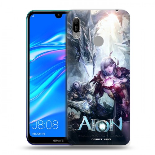 Дизайнерский пластиковый чехол для Huawei Y6 (2019) Aion