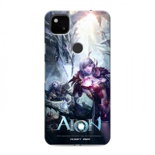 Дизайнерский пластиковый чехол для Google Pixel 4a Aion