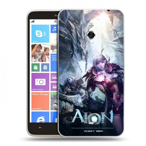 Дизайнерский пластиковый чехол для Nokia Lumia 1320 Aion