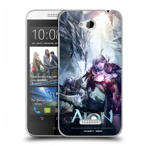 Дизайнерский пластиковый чехол для HTC Desire 616 Aion