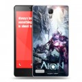 Дизайнерский силиконовый чехол для Xiaomi RedMi Note Aion