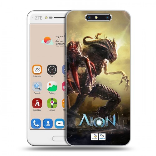 Дизайнерский пластиковый чехол для ZTE Blade V8 Aion