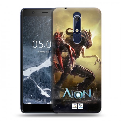 Дизайнерский пластиковый чехол для Nokia 5.1 Aion