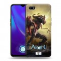 Дизайнерский силиконовый с усиленными углами чехол для OPPO A1k Aion