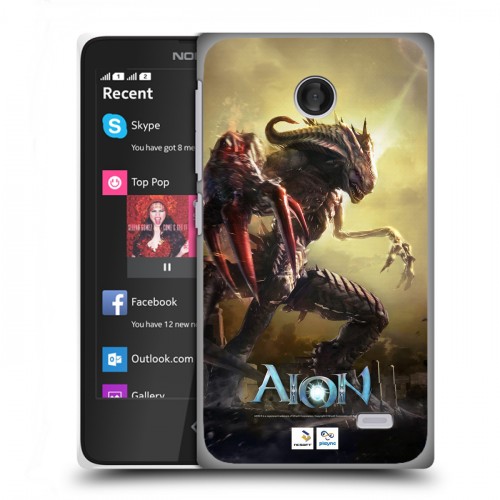 Дизайнерский пластиковый чехол для Nokia X Aion