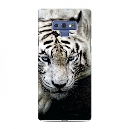 Дизайнерский силиконовый с усиленными углами чехол для Samsung Galaxy Note 9 Тигры