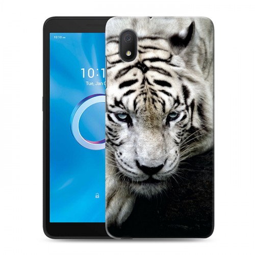 Дизайнерский силиконовый чехол для Alcatel 1B (2020) Тигры