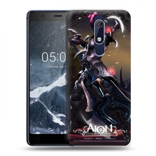 Дизайнерский пластиковый чехол для Nokia 5.1 Aion