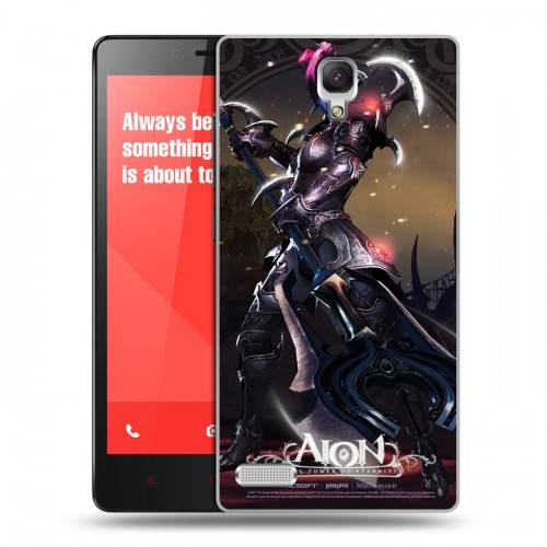 Дизайнерский пластиковый чехол для Xiaomi RedMi Note Aion