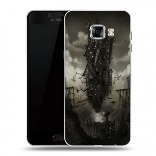 Дизайнерский пластиковый чехол для Samsung Galaxy C5 Alice Madness Returns