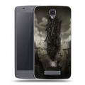 Дизайнерский силиконовый чехол для ZTE Blade L5 Alice Madness Returns