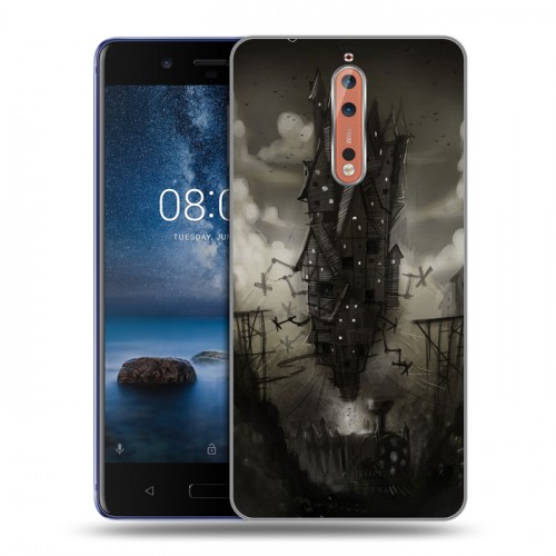 Дизайнерский пластиковый чехол для Nokia 8 Alice Madness Returns