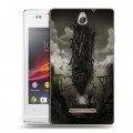 Дизайнерский пластиковый чехол для Sony Xperia E Alice Madness Returns