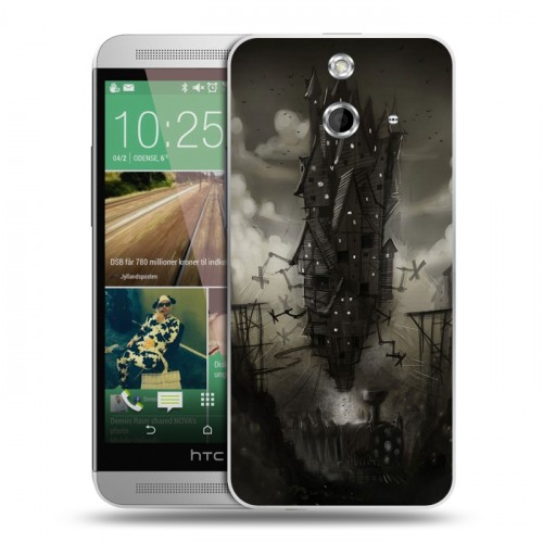 Дизайнерский пластиковый чехол для HTC One E8 Alice Madness Returns