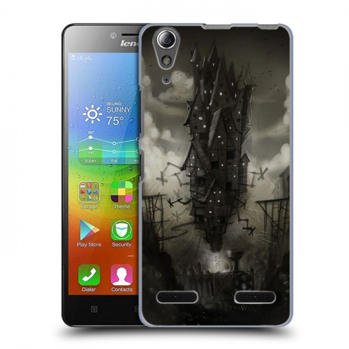 Дизайнерский пластиковый чехол для Lenovo A6000 Alice Madness Returns