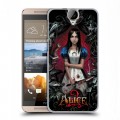 Дизайнерский пластиковый чехол для HTC One E9+ Alice Madness Returns