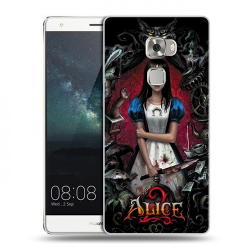 Дизайнерский пластиковый чехол для Huawei Mate S Alice Madness Returns