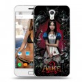 Дизайнерский силиконовый чехол для ZUK Z1 Alice Madness Returns