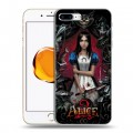 Дизайнерский пластиковый чехол для Iphone 7 Plus / 8 Plus Alice Madness Returns