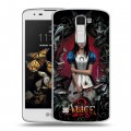 Дизайнерский пластиковый чехол для LG K8 Alice Madness Returns