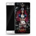 Дизайнерский пластиковый чехол для Huawei P9 Plus Alice Madness Returns