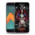 Дизайнерский пластиковый чехол для HTC 10 Alice Madness Returns