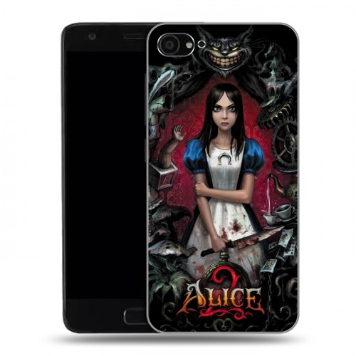 Дизайнерский пластиковый чехол для ZUK Z2 Alice Madness Returns