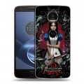 Дизайнерский пластиковый чехол для Lenovo Moto Z Alice Madness Returns