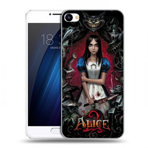 Дизайнерский пластиковый чехол для Meizu U20 Alice Madness Returns