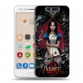 Дизайнерский пластиковый чехол для ZTE Blade V8 Alice Madness Returns