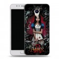 Дизайнерский силиконовый чехол для Meizu M5s Alice Madness Returns